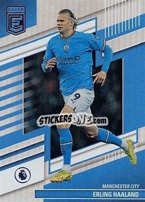 Sticker Erling Haaland - Donruss Elite Premier League 2022-2023
 n. 123 - Panini
