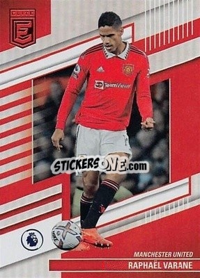 Sticker Raphael Varane - Donruss Elite Premier League 2022-2023
 n. 140 - Panini