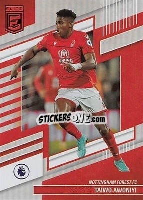 Sticker Taiwo Awoniyi - Donruss Elite Premier League 2022-2023
 n. 160 - Panini