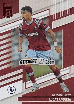 Sticker Lucas Paqueta - Donruss Elite Premier League 2022-2023
 n. 185 - Panini