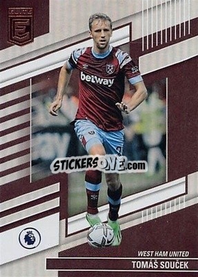 Sticker Tomas Soucek - Donruss Elite Premier League 2022-2023
 n. 190 - Panini