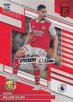 Sticker William Saliba - Donruss Elite Premier League 2022-2023
 - Panini