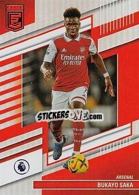 Sticker Bukayo Saka - Donruss Elite Premier League 2022-2023
 n. 12 - Panini