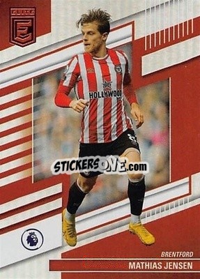 Cromo Mathias Jensen - Donruss Elite Premier League 2022-2023
 - Panini