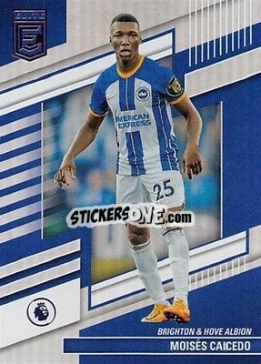 Sticker Moises Caicedo - Donruss Elite Premier League 2022-2023
 n. 45 - Panini
