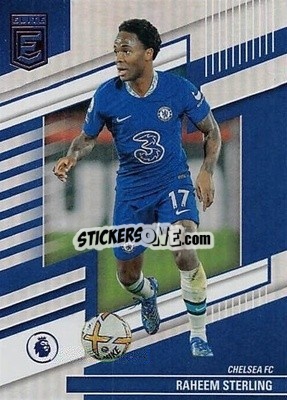 Sticker Raheem Sterling - Donruss Elite Premier League 2022-2023
 n. 59 - Panini