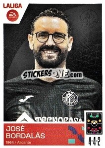 Sticker Entrenador Getafe CF- José Bordalás (2) - LaLiga 2023-2024
 - Panini