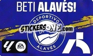 Sticker Escudo Deportivo Alavés - LaLiga 2023-2024
 n. E1 - Panini