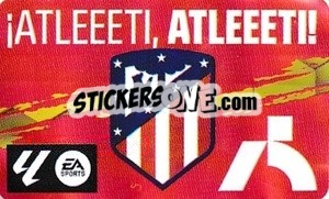 Cromo Escudo Atlético de Madrid - LaLiga 2023-2024
 - Panini