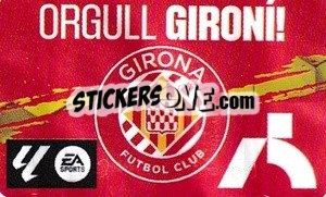 Sticker Escudo Girona FC - LaLiga 2023-2024
 n. E10 - Panini