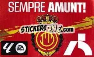 Cromo Escudo RCD Mallorca