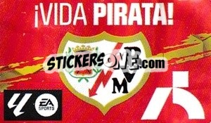 Sticker Escudo Rayo Vallecano - LaLiga 2023-2024
 - Panini