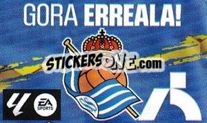 Sticker Escudo Real Sociedad - LaLiga 2023-2024
 n. E17 - Panini