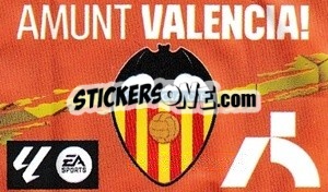 Cromo Escudo Valencia CF