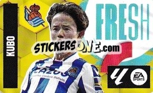 Sticker Kubo - LaLiga 2023-2024
 n. F17 - Panini