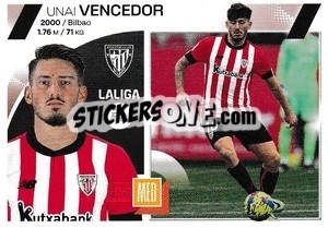 Cromo Unai Vencedor (14B) - LaLiga 2023-2024
 - Panini