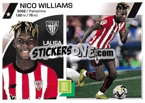 Sticker Nico Williams (17) - LaLiga 2023-2024
 - Panini