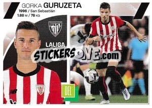 Sticker Gorka Guruzeta (18) - LaLiga 2023-2024
 n. 89 - Panini