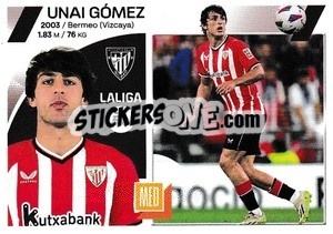 Sticker Unai Gómez (15BIS) - LaLiga 2023-2024
 n. 92 - Panini