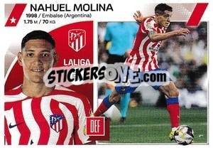 Sticker Nahuel Molina (5) - LaLiga 2023-2024
 - Panini
