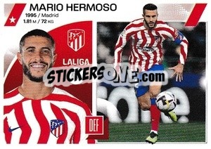 Sticker Mario Hermoso (7) - LaLiga 2023-2024
 n. 107 - Panini