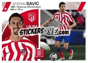 Sticker Stefan Savić (8) - LaLiga 2023-2024
 - Panini
