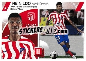 Sticker Reinildo Mandava (9) - LaLiga 2023-2024
 - Panini