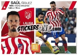 Sticker Saúl Ñíguez (13) - LaLiga 2023-2024
 - Panini