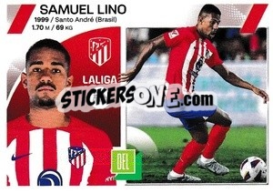 Sticker Samuel Lino (17BIS) - LaLiga 2023-2024
 n. 122 - Panini