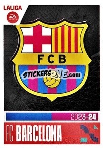 Cromo Escudo FC Barcelona (1) - LaLiga 2023-2024
 - Panini