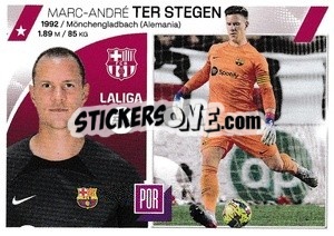 Cromo Marc-André Ter Stegen (3) - LaLiga 2023-2024
 n. 133 - Panini