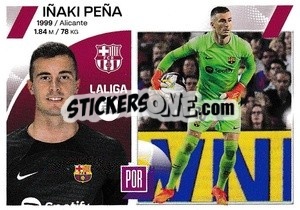 Sticker Iñaki Peña (4) - LaLiga 2023-2024
 - Panini