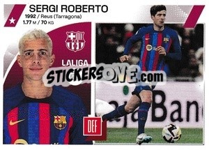 Sticker Sergi Roberto (5) - LaLiga 2023-2024
 - Panini