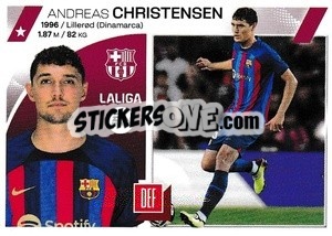 Sticker Andreas Christensen (6) - LaLiga 2023-2024
 - Panini