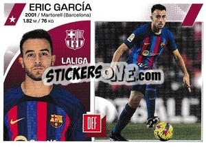 Figurina Eric García (9) - LaLiga 2023-2024
 - Panini