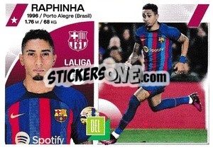Sticker Raphinha (16) - LaLiga 2023-2024
 - Panini