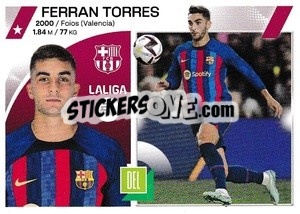 Sticker Ferran Torres (17) - LaLiga 2023-2024
 n. 147 - Panini