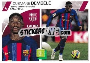 Sticker Ousmane Dembélé (19) - LaLiga 2023-2024
 n. 149 - Panini