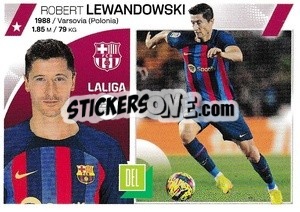 Sticker Robert Lewandowski (20) - LaLiga 2023-2024
 n. 150 - Panini