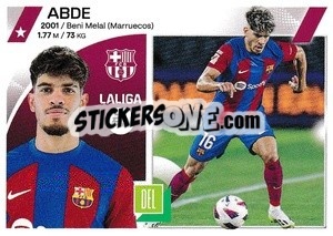 Sticker Ez Abde (18BIS) - LaLiga 2023-2024
 n. 152 - Panini