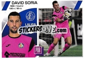 Sticker David Soria (3) - LaLiga 2023-2024
 - Panini