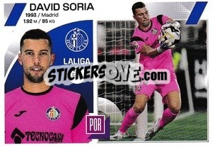 Sticker David Soria (3) - LaLiga 2023-2024
 n. 253 - Panini