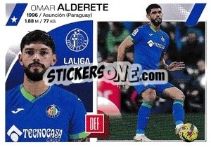 Sticker Omar Alderete (8) - LaLiga 2023-2024
 n. 258 - Panini