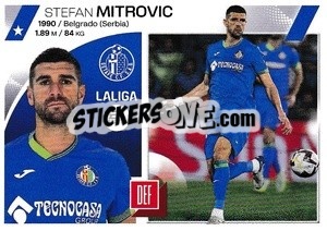 Sticker Stefan Mitrović (9) - LaLiga 2023-2024
 - Panini