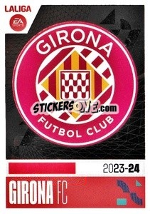 Sticker Escudo Girona FC (1) - LaLiga 2023-2024
 n. 281 - Panini
