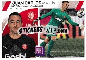 Sticker Juan Carlos Martín (4) - LaLiga 2023-2024
 n. 284 - Panini