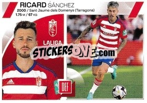 Cromo Ricard Sánchez (5) - LaLiga 2023-2024
 - Panini