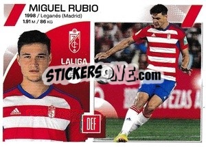 Sticker Miguel Rubio (6) - LaLiga 2023-2024
 n. 316 - Panini