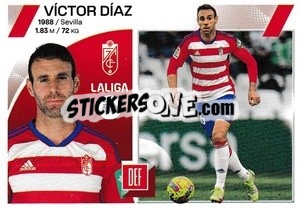 Cromo Víctor Díaz (7) - LaLiga 2023-2024
 - Panini