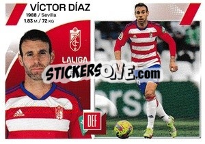 Sticker Víctor Díaz (7) - LaLiga 2023-2024
 n. 317 - Panini